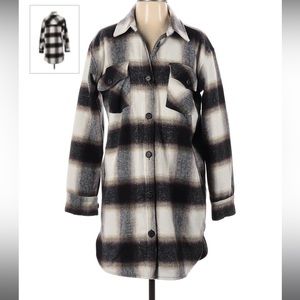 Thread & Supply flannel shacket